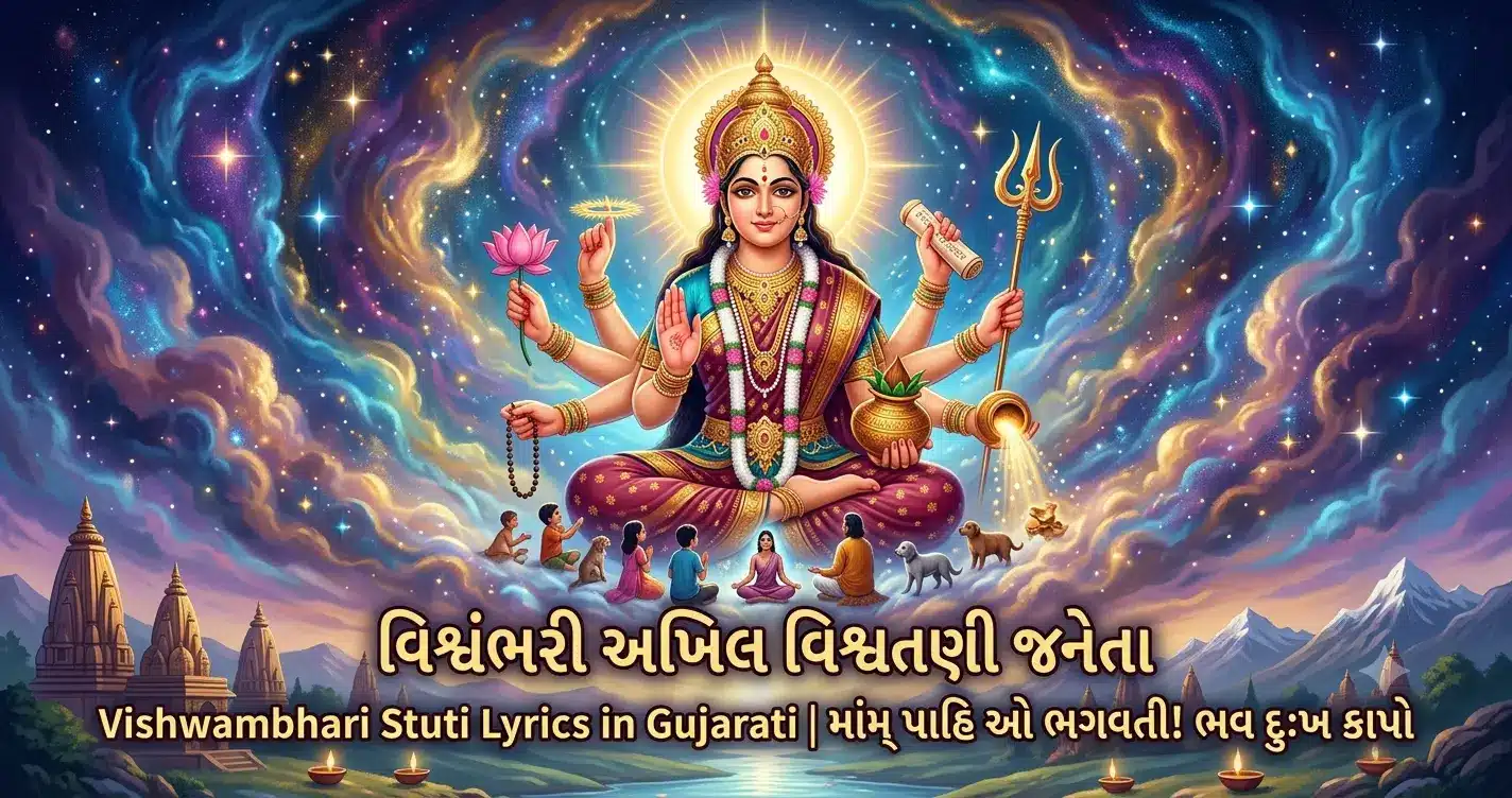 Vishwambhari stuti lyrics gujarati
